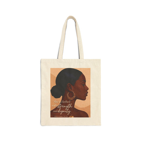 Cotton Canvas Tote Bag